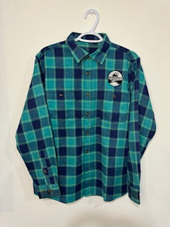 Button Up Flannel - Blue