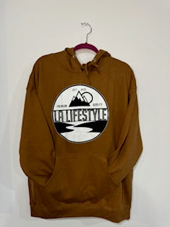Pullover Hoodie - Brown