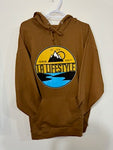 Pullover Hoodie - Brown