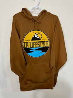 Pullover Hoodie - Brown