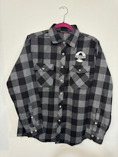 Button Up Flannel - Grey