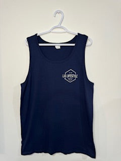 Mens Muscle Shirt - Navy