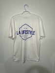 T-Shirt - White - Front & Back Logo