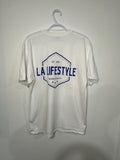 T-Shirt - White - Front & Back Logo