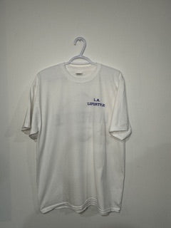 T-Shirt - White - Front & Back Logo