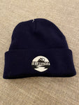 Navy Blue Cuff Toque