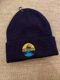 Navy Blue Cuff Toque