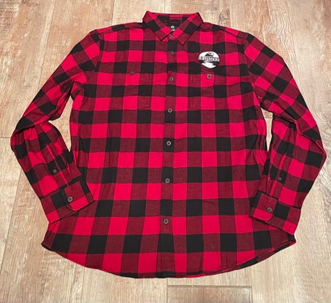 Button Up Flannel - Red